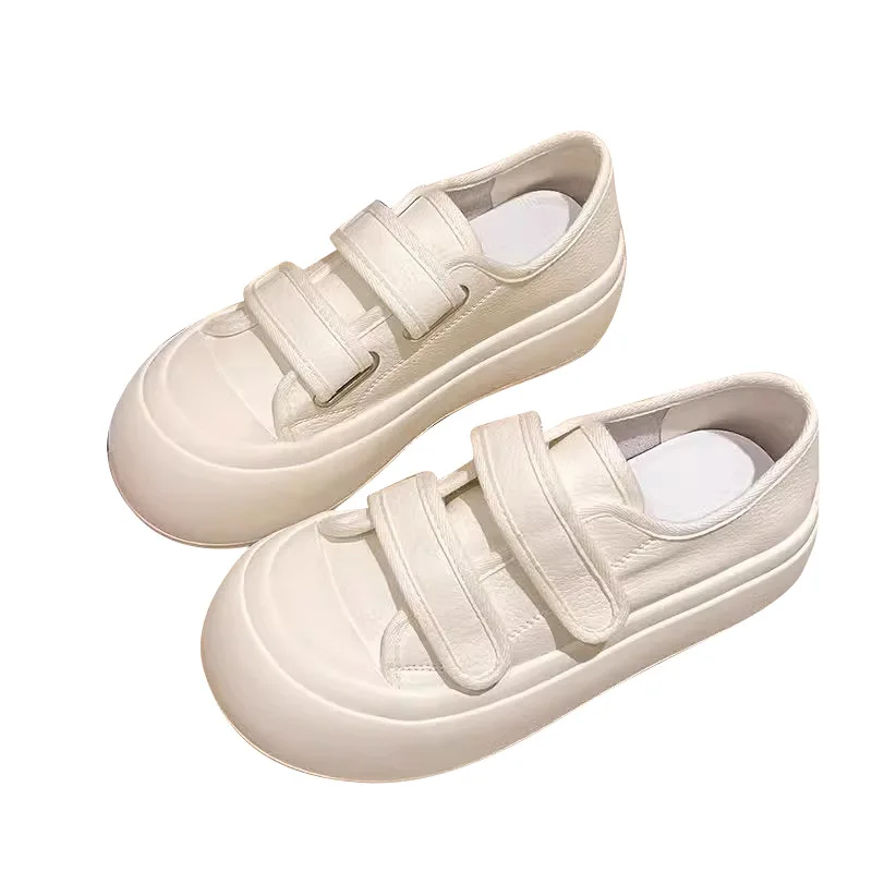 Shoes Women's Sneakers With Platform Woman-shoes Thick Sole Fashion Casual Roses 2024 Leisure Canvas Rome Summer Solid Rubber Ho