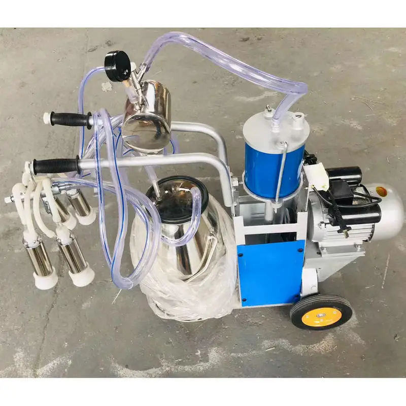 Piston Milking Machine Pulsating Milking Machine Cattle And Sheep Breast Pump Breeding Equipment Milking Device