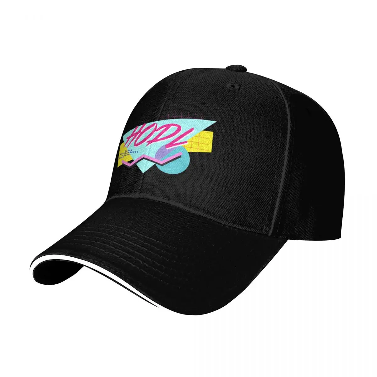 HODL 90s Baseball Cap Low Profile Unstructured Unisex for Men Women Outdoor Golf Running Hiking