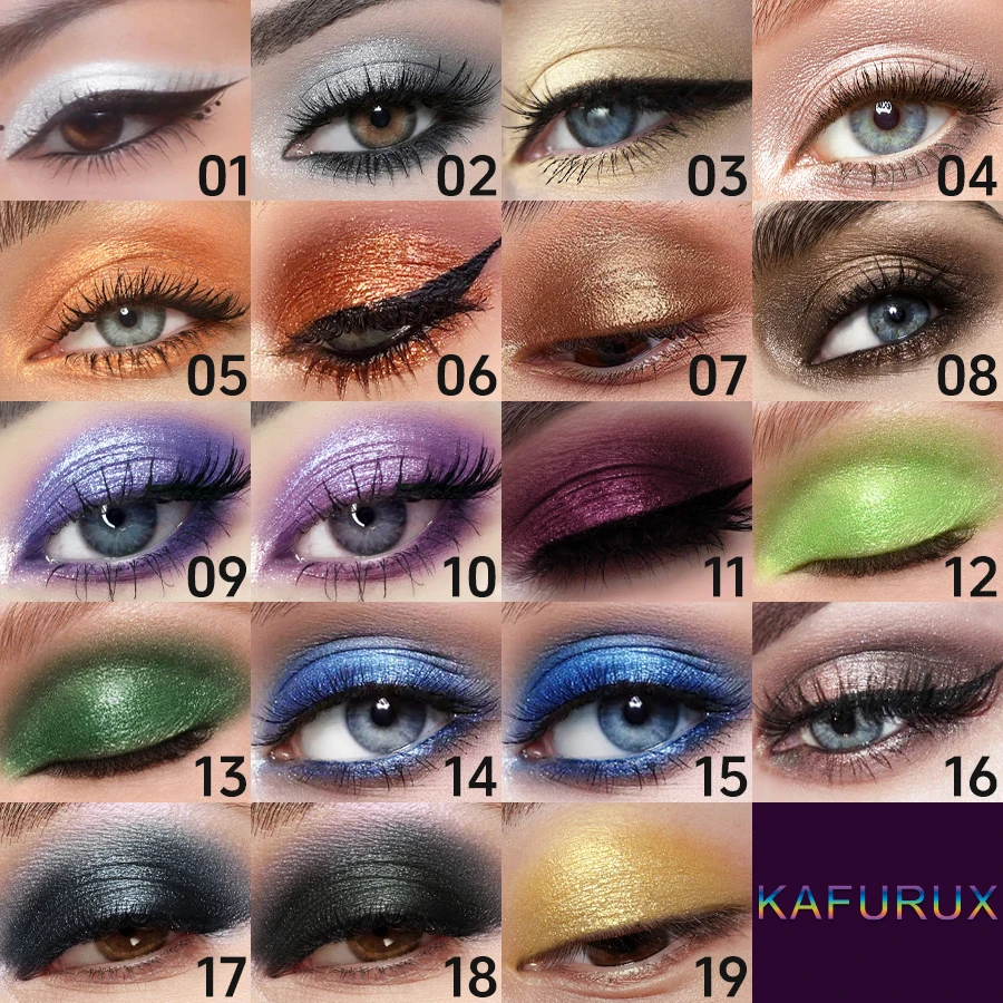 25 kolorów 1PC perłowy cień do powiek w sztyfcie wodoodporny, długotrwały brokat i matowy kolor cieni do powiek makijaż twarzy wyróżnij kosmetyki prezenty