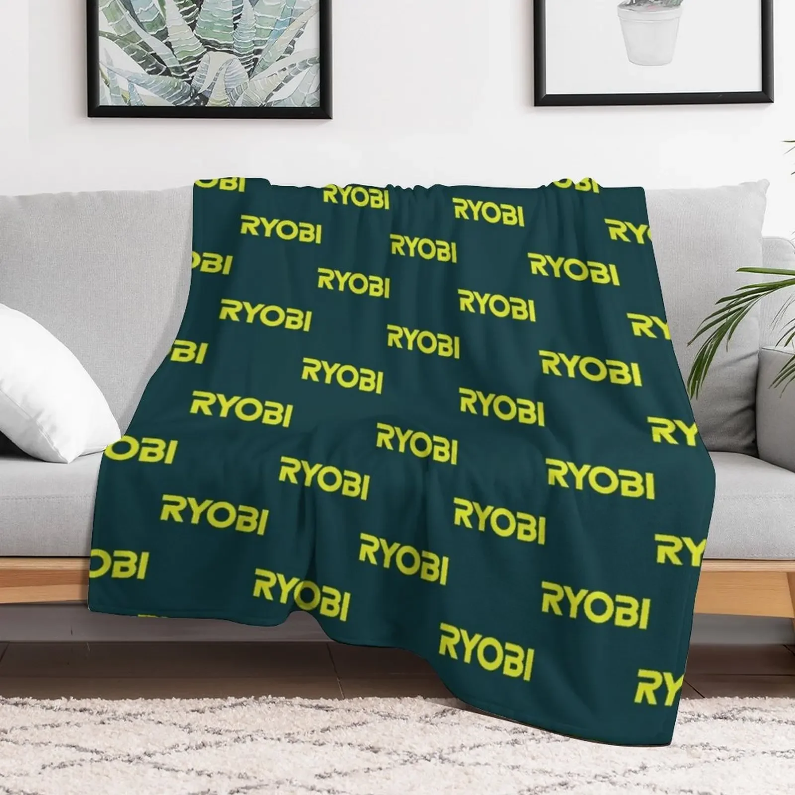 POWER TOOLS-RYOBI LOGO Throw Blanket Blankets For Baby Hairys Hair cosplay anime Blankets