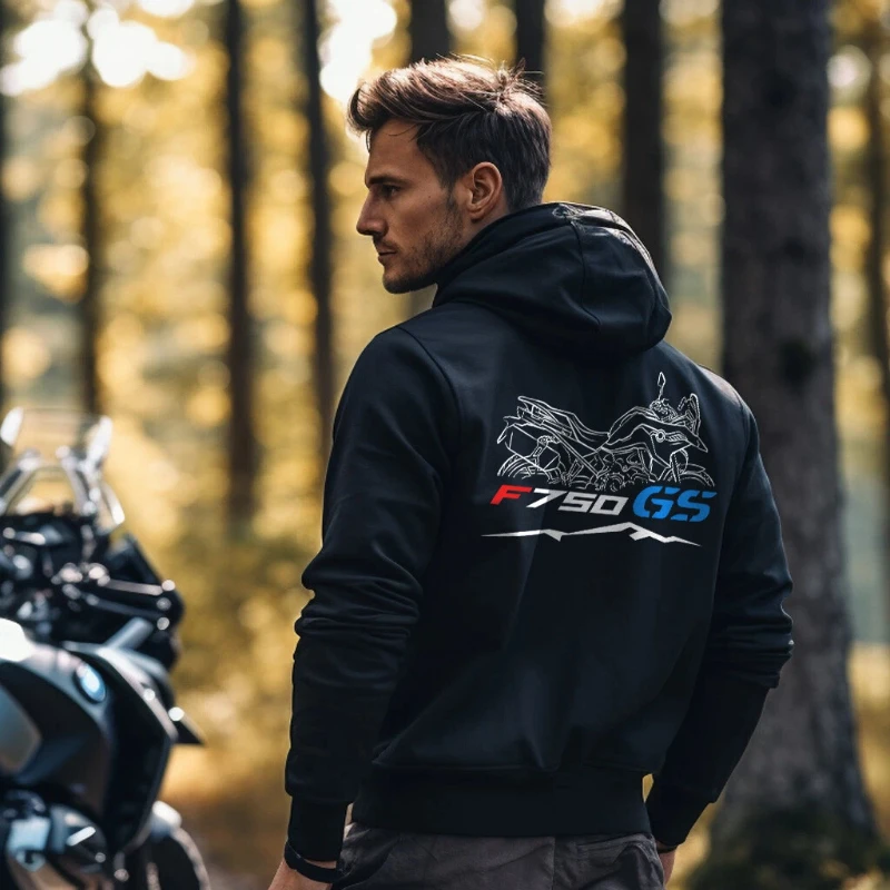 

2025 Autumn and Winter Men F750GS Hoodie, Motorcycle Pullover for ADV Riders High-end Luxury Is for Both Men and Women Top Y2k