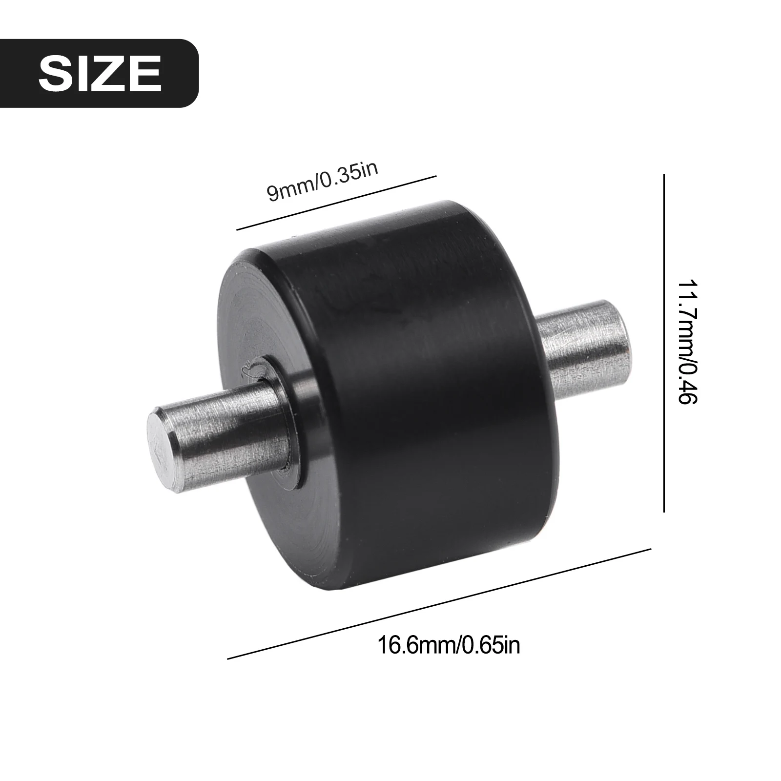 Accessoires pour aspirateur sec et humide, pièces de roues pour Tineco S5 pour Combo 2.0 3.0, roues robustes, fournitures de nettoyage ménager, 2 pièces