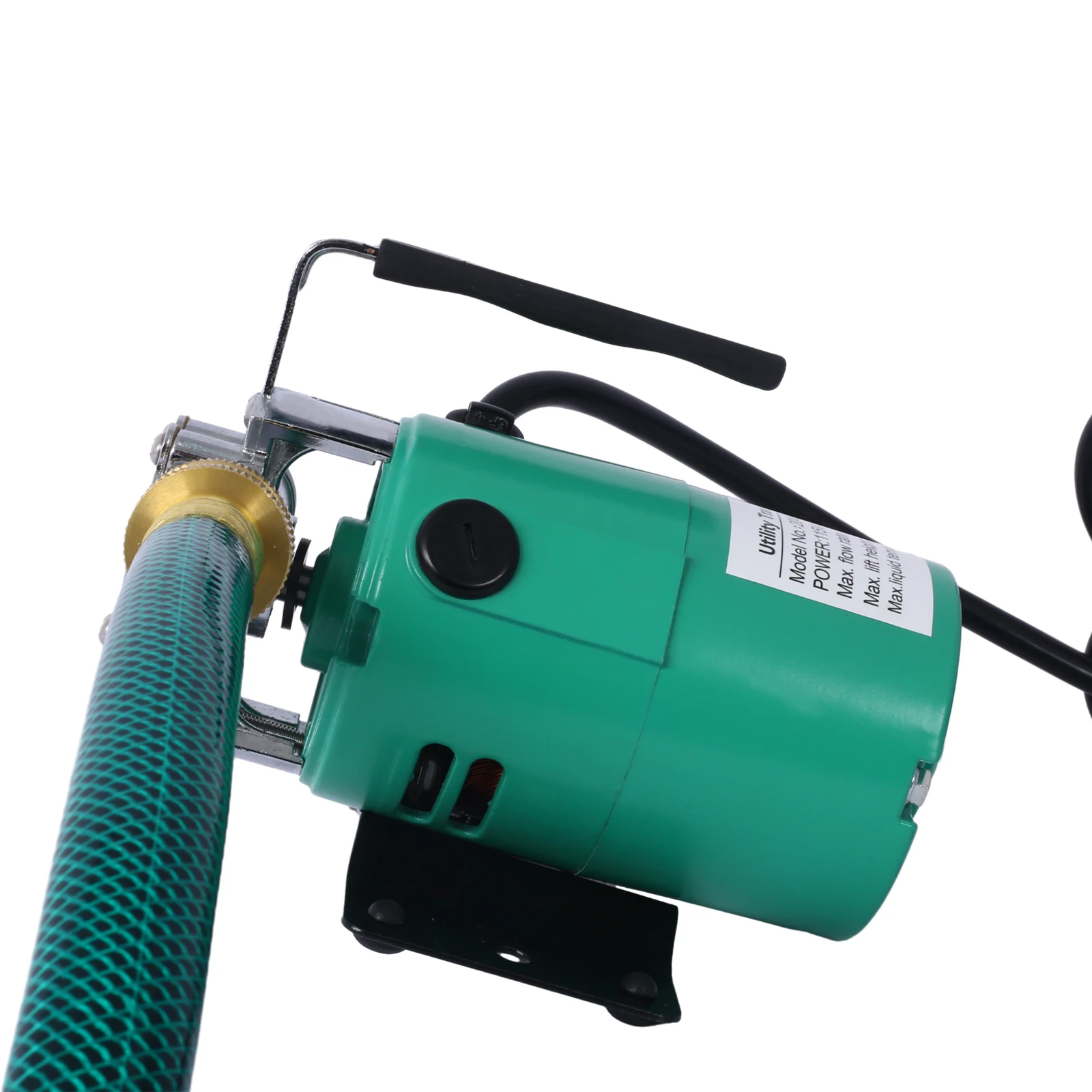 Water Transfer Pump, 115V 330 Gallon Per Hour - Portable Electric Utility Pump with 6' Water Hose Kit - To Remove Water From Gar