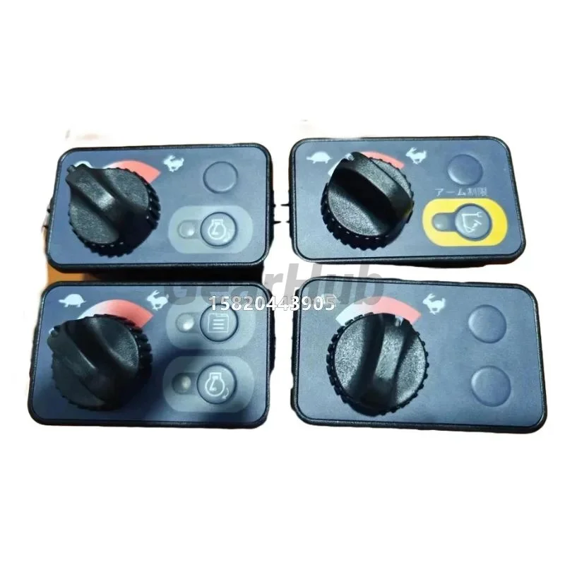 For Kubota KX KX135 155 161 163 165 Throttle switch controller panel Knob Excavator Parts