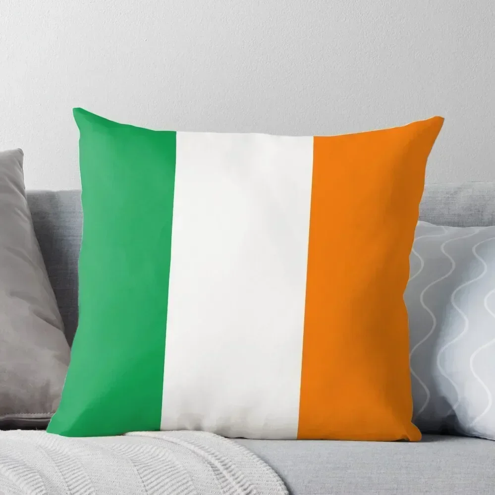 Flag of Ireland - Irish Flag Throw Pillow home decor items Sofa Cushion Couch Pillows Christmas Pillows pillow