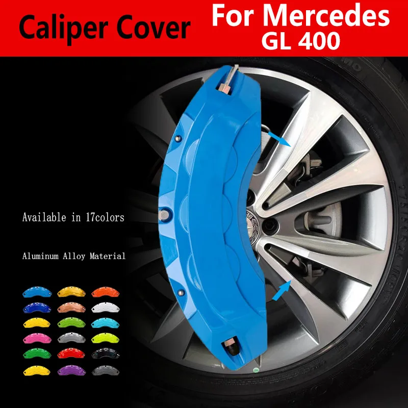 

For Mercedes GL400 GL 400 Car Brake Caliper Cover Aluminum