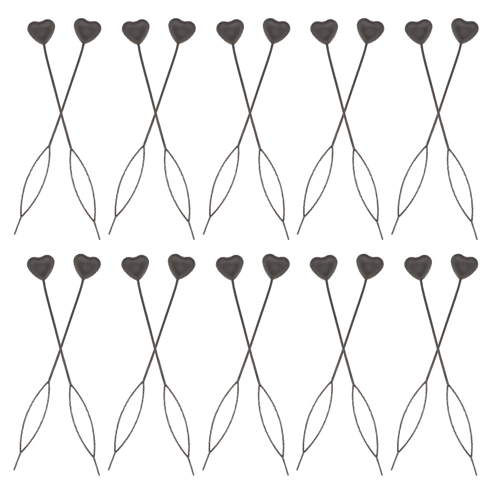 

20pcs Black Ponytail Styling Maker Tool Threader Tools Plastic Bead Threader for Braids Ponytail Hair Beading Tool Styling Maker