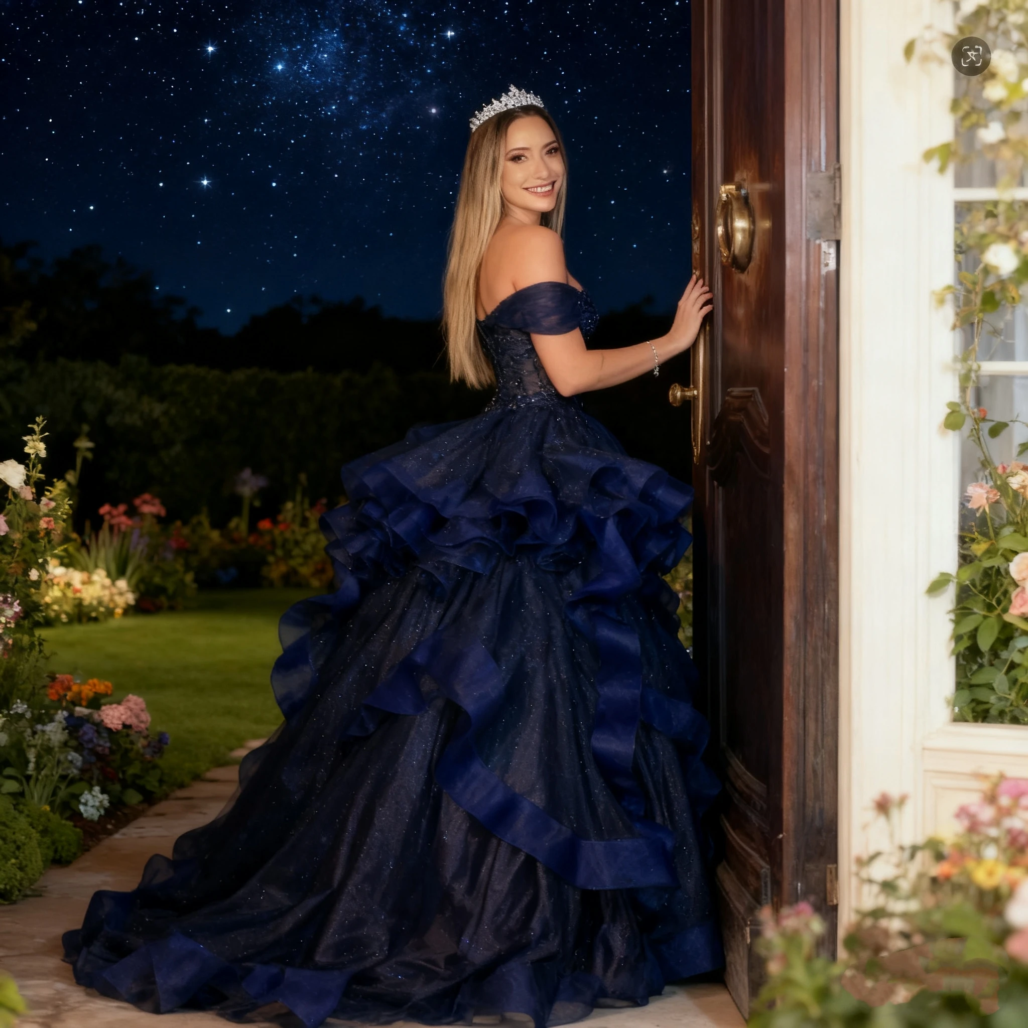 Vendanie Glitter Corset Quinceanera Dresses for Girls Rhinestones Off the Shoulder Pleated Vestidos De 15 Quinceanera Customized