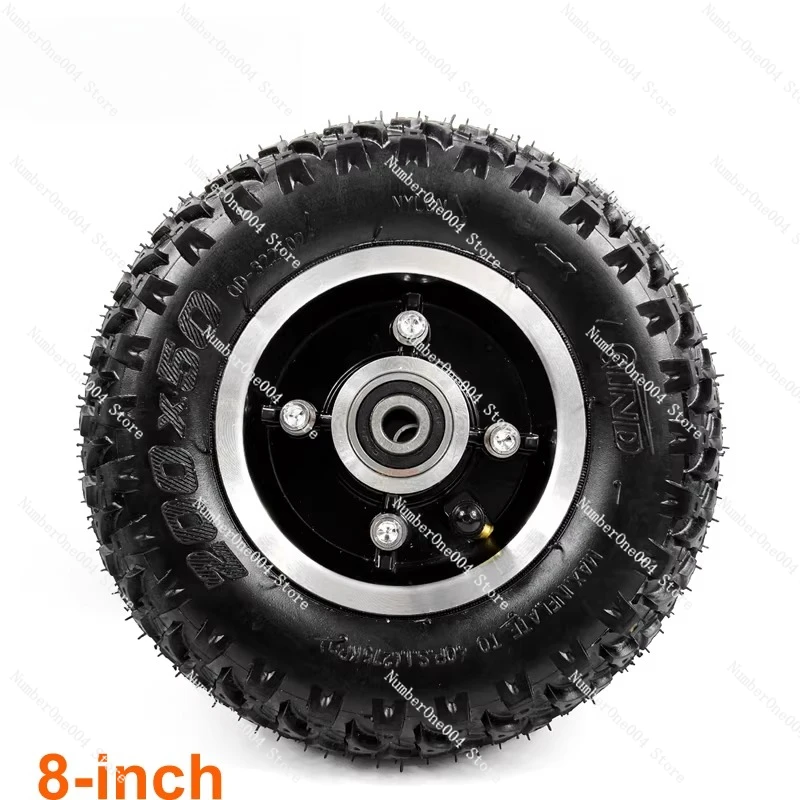 

8inch Inflatable Off-Road Wheel 200X50 Scooter Tire Off-Road Skateboard Inner and Outer Tires Optional