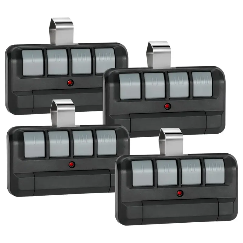 

B63B-Security+ 2.0 4Pcs 894LT 4-Button Garage Door Opener Remote For Liftmaster Chamberlain Craftsman, Replaces 811LM