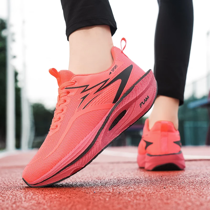 Herren-Laufschuhe, Tennisschuhe, atmungsaktive Laufschuhe mit Carbonplatte, hochelastische, rutschfeste und abriebfeste Außensohle, Herren- und Damenschuhe für Marathonläufe, sportliche Schuhe für den täglichen Gebrauch und zum Pendeln. – Detail 20