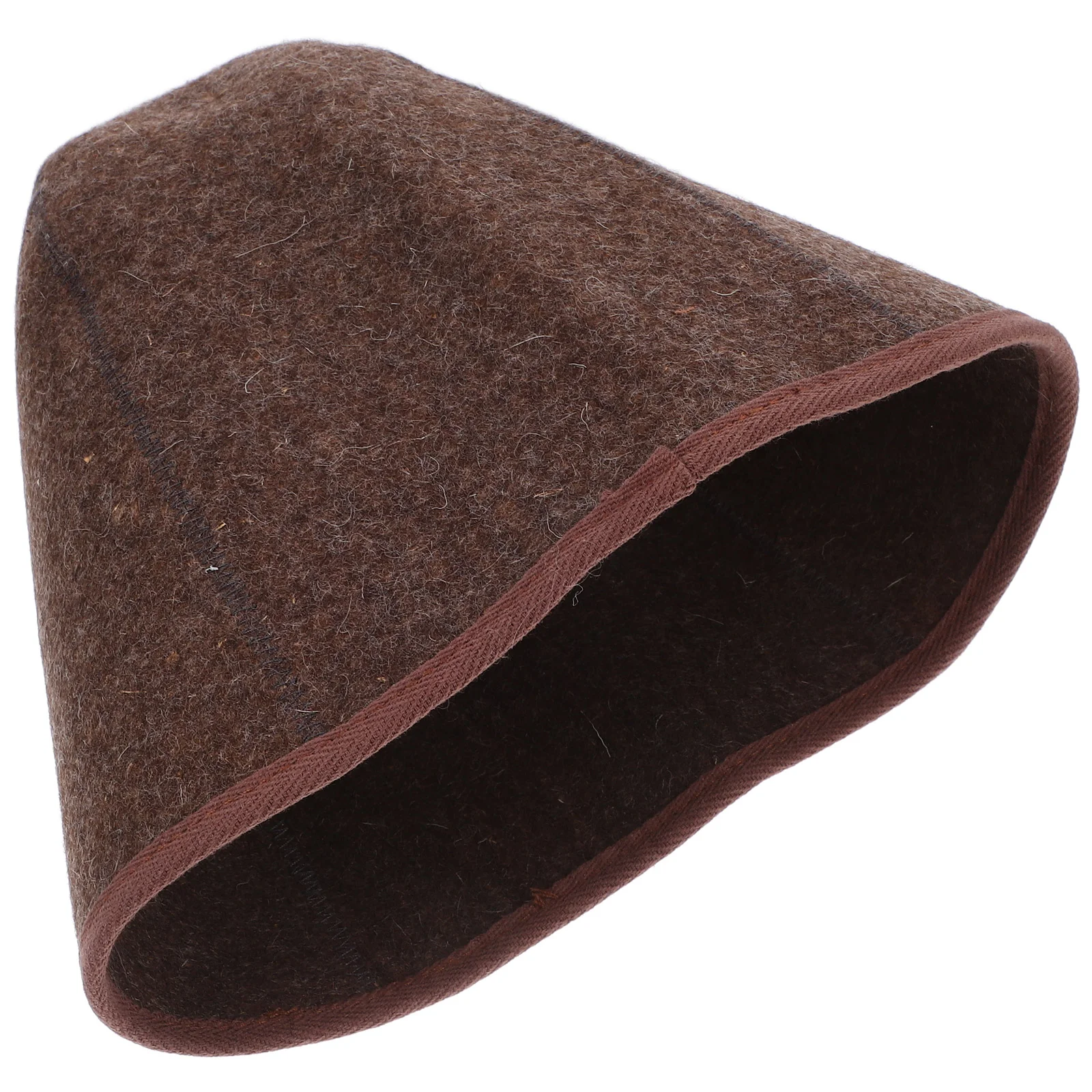 

Sauna Hat Handmade Felt Sauna Cap Heat Insulation Water Absorption Sauna Cap Comfortable Sauna Accessory For Women And Men