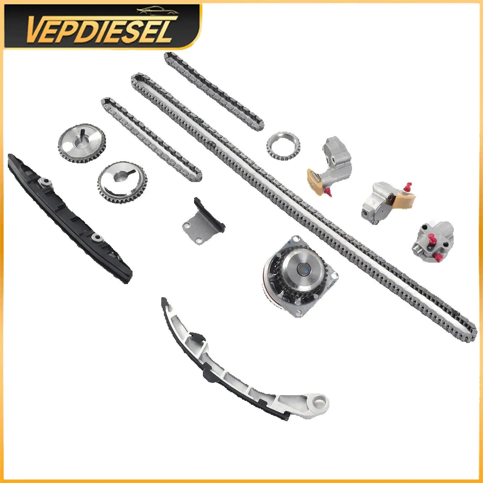 

13028-AL510 Комплект цепи ГРМ Водяной насос для Infiniti G35 FX35 3.5L DOHC VQ35DE 2007-2012