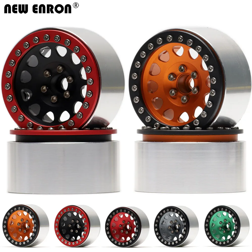 

NEW ENRON 2.2" 12 Hole Metal Beadlock Wheels Hub Rim 64*51*35mm for 1/10 RC Car Axial SCX10 SCX10 II 90045 RR10 TRX-4 Traxxas