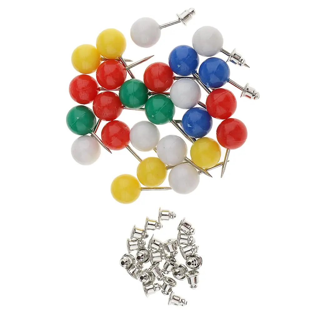 Positioning Bead Pins for DIY Purse Frame Stainless Steel Plastic Sewing Craft Supplies for Wallet Bag Accessories