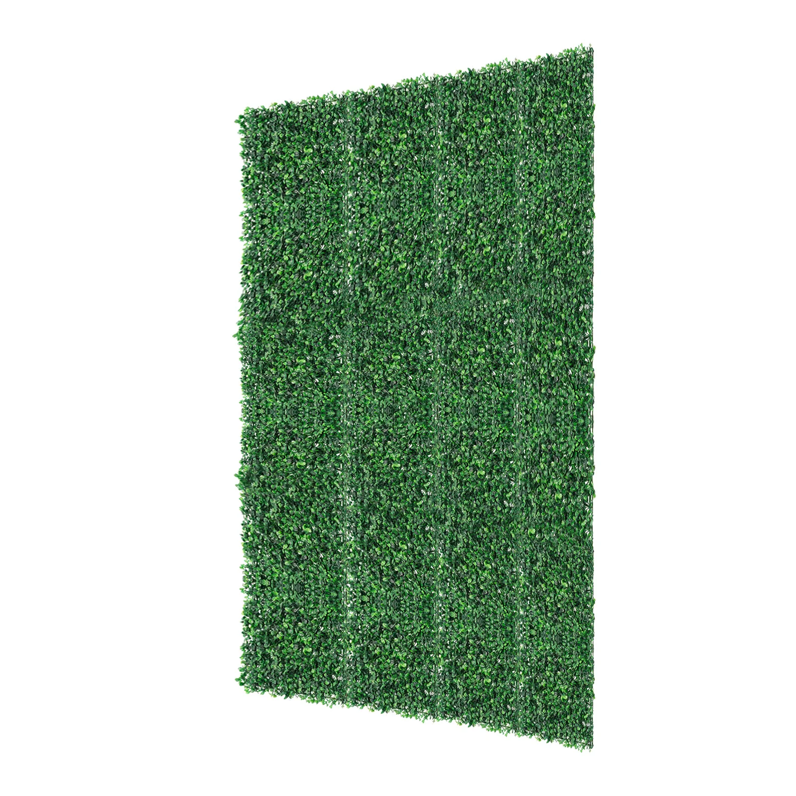 12 Stück künstliche Pflanzenwandpaneele, PE-Kunstgrün-Wandhintergrund, 60 x 40 cm, für den Innen- und Außenbereich, Garten, Zuhause, Hochzeitsdekoration, grüne Hecke – Detail 3