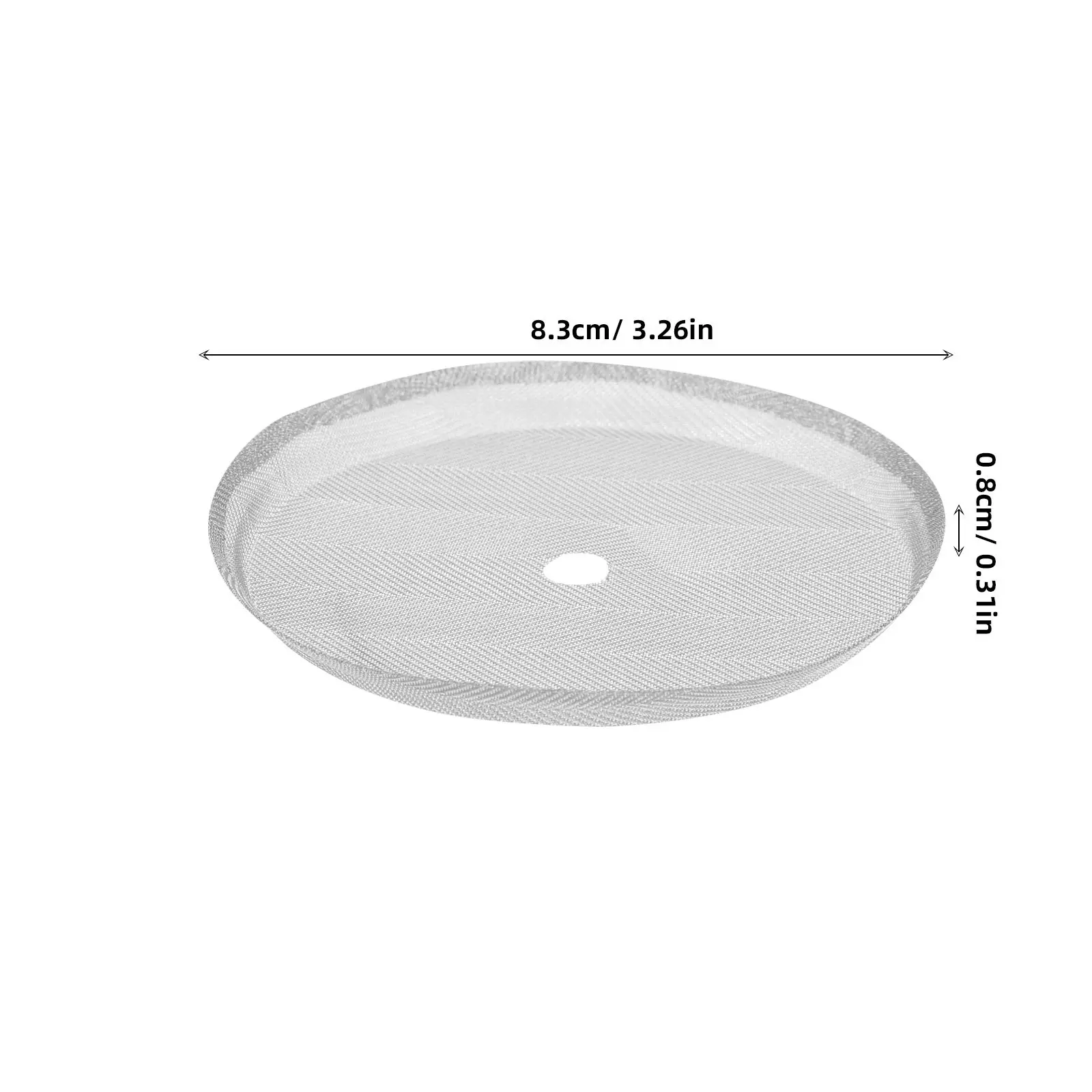 5Pcs Coffee Press Filter Stainless Steel Mesh Screen 150 Micron Reusable Cold Brew Filter Compatible Coffee Makers Tea Machines