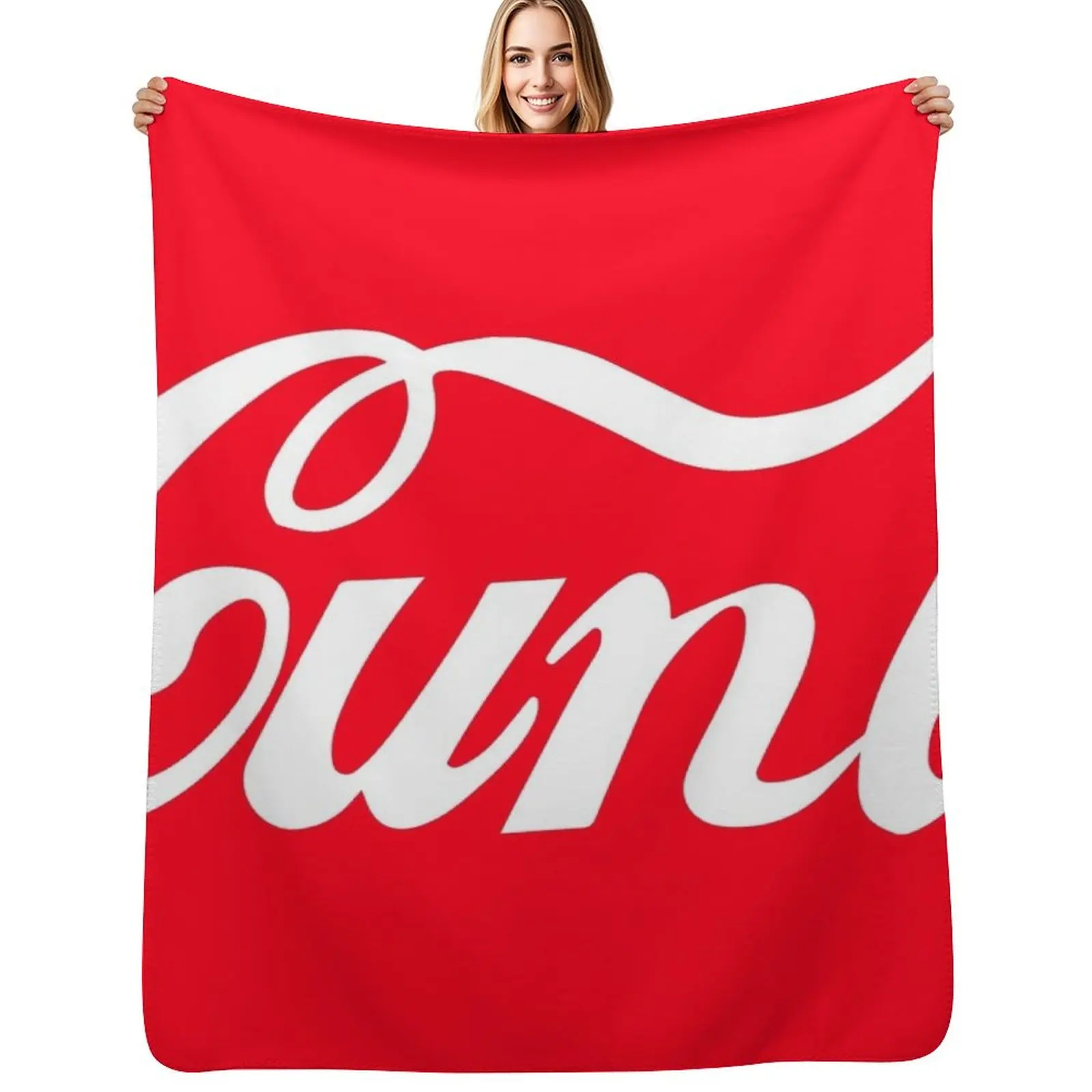 C*** Throw Blanket Soft Cozy Blanket for Pet Kids Adults