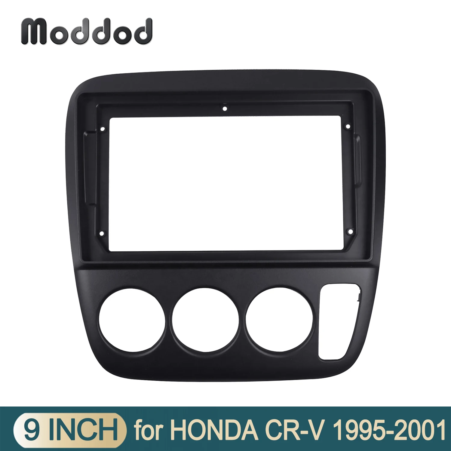 

9 Inch Radio Fascia for HONDA CRV 1995-2001 Double Din GPS DVD Player Reftting Installation Frame Stereo Panel Dash Kit Bezel