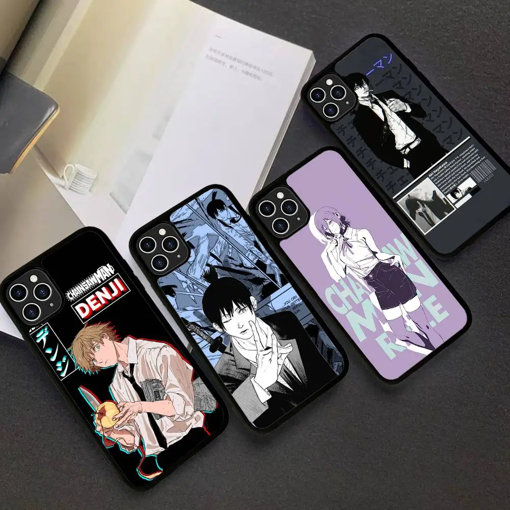 Chainsaws Mans  For iPhone 17 16 15 14 13 12 11 Mini Pro Max Plus PC+TPU Back Phone Cover