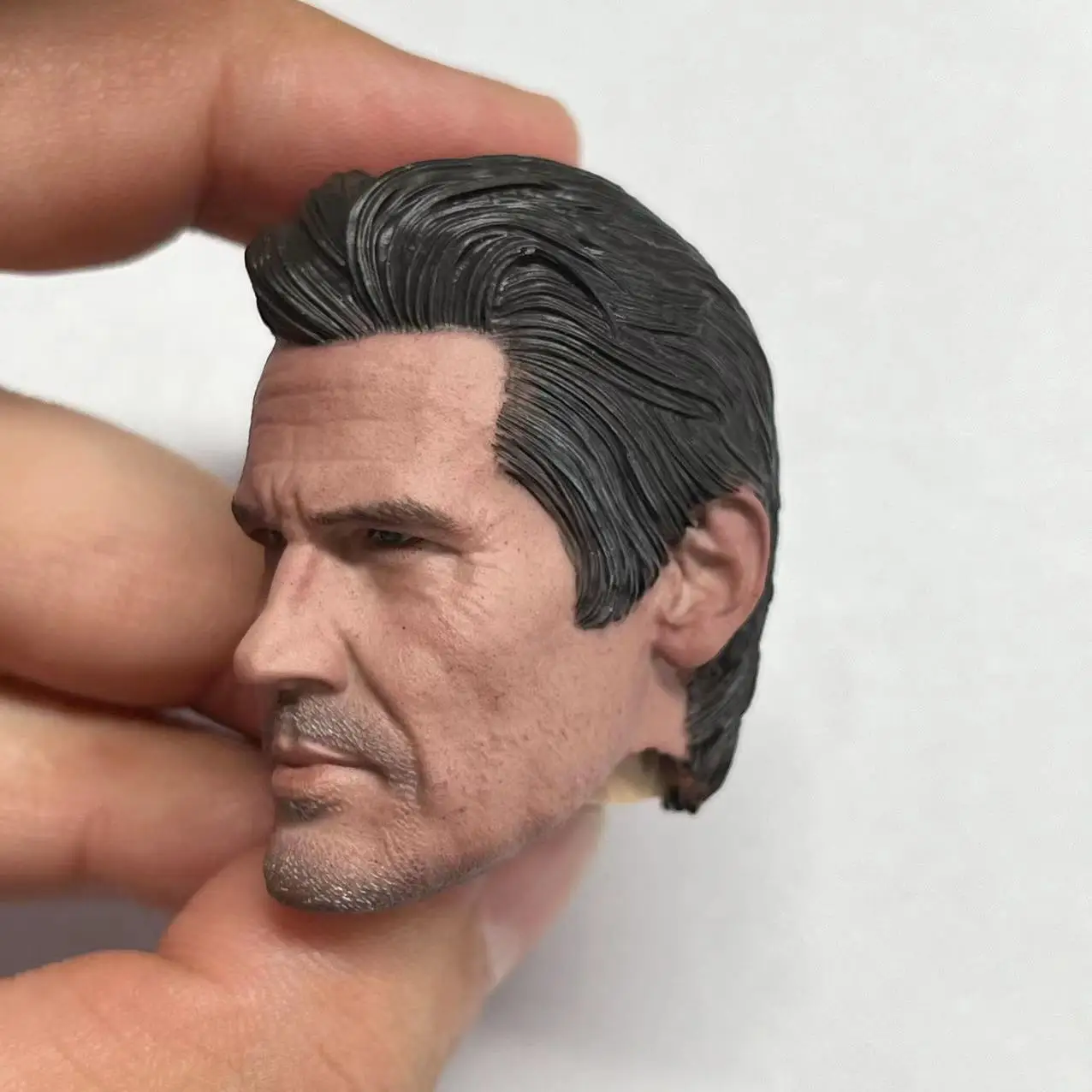1/6 Bilancia Josh James Brolin Testa Sculpt PVC Maschio Soldato Testa Intagliare Modello Misura 12 pollici Action Figure Corpo Bambole