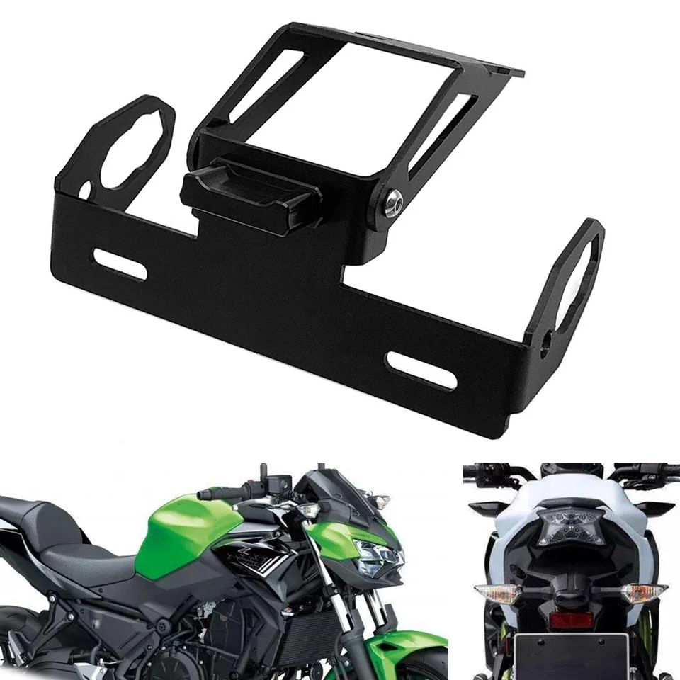 

Fit for Kawasaki Z650 ABS Ninja 650 KRT EX650 NINJA650 2017-2024 Motorcycle License Plate Holder Tail Tidy Fender Number Bracket