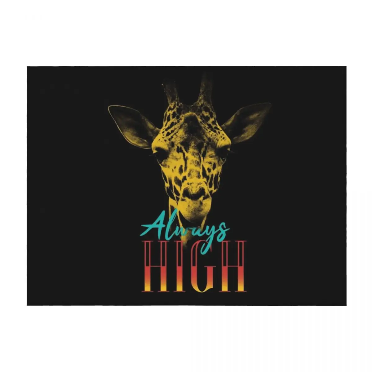

Always High Giraffe Throw Blanket Bed linens Soft Beds Polar Sofa Blankets