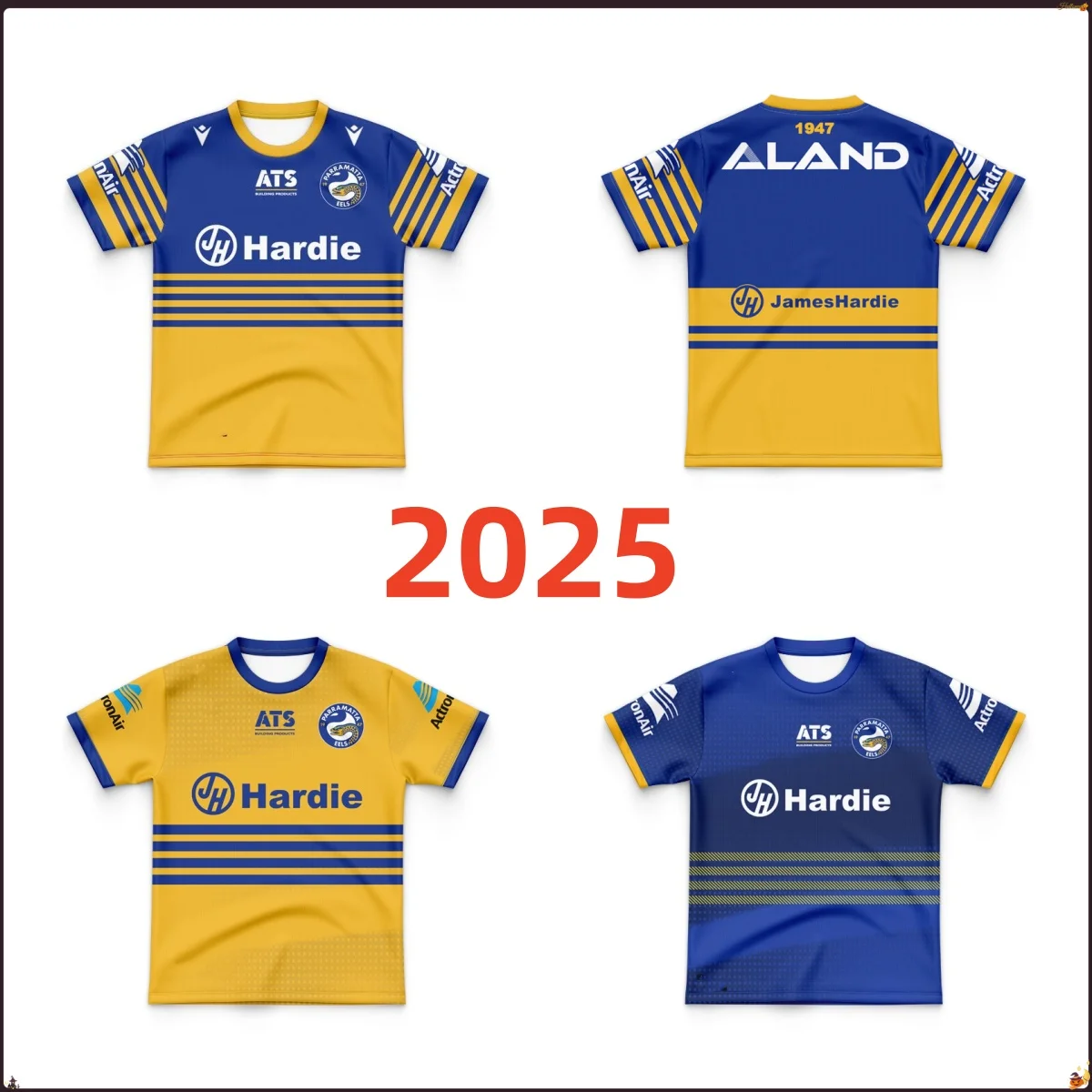 Parramatta Eels 2025 Kids Home/Away/Training Shirt