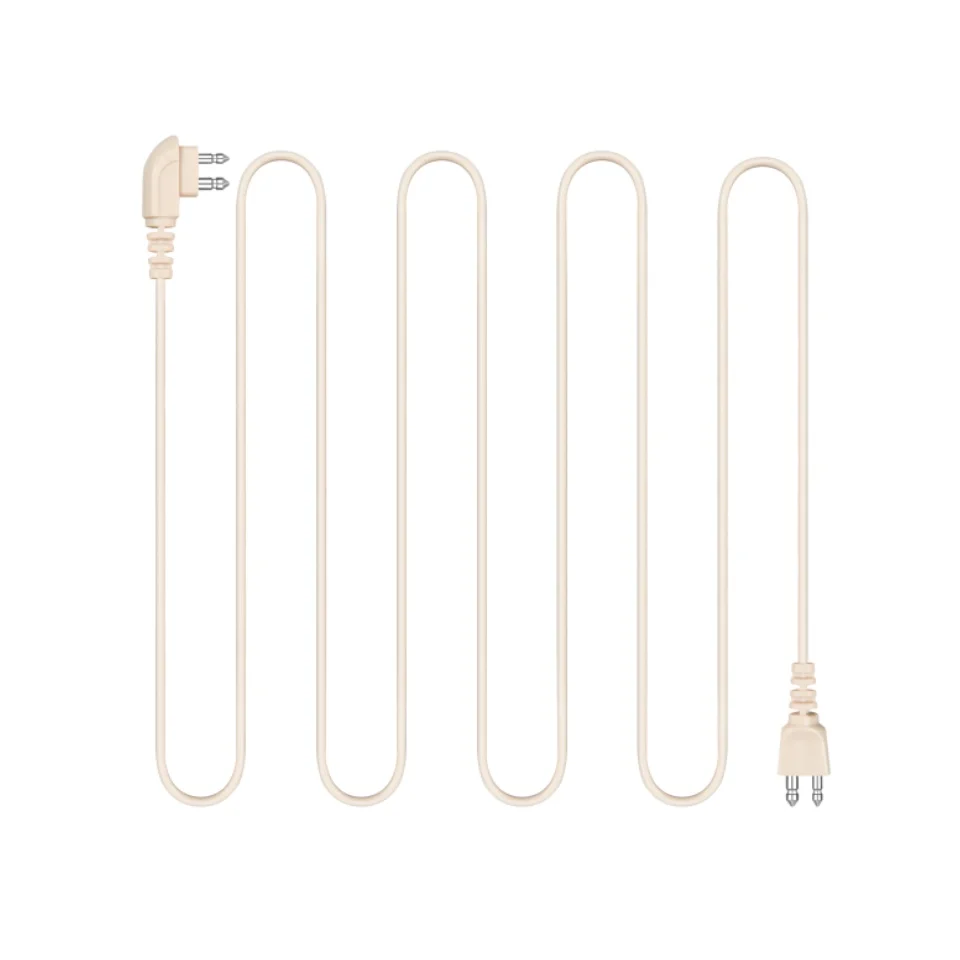 Sound link 10 Stück 2-poliges Hörgeräte kabel Kabel für Taschen hörgeräte – Detail 3