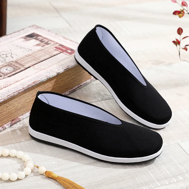 

Traditional Chinese Kung Fu Cotton Shoes Tai Chi Martial Arts Training Cloth Shoes Breathable and Durable Sports Shoes 2026 New