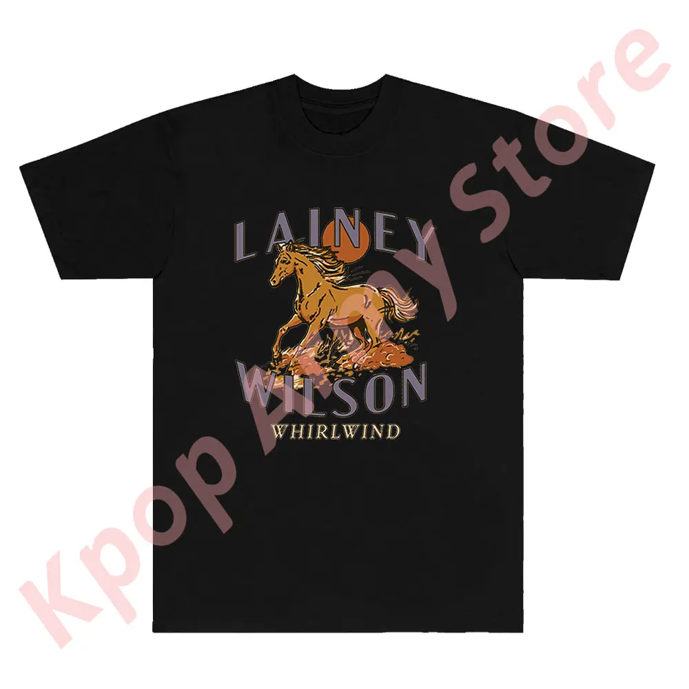 Lainey Wilson Whirlwind T-Shirts 2024 Tour Merch Tee Cosplay Women Men Fashion Casual Streetwear Short Sleeve