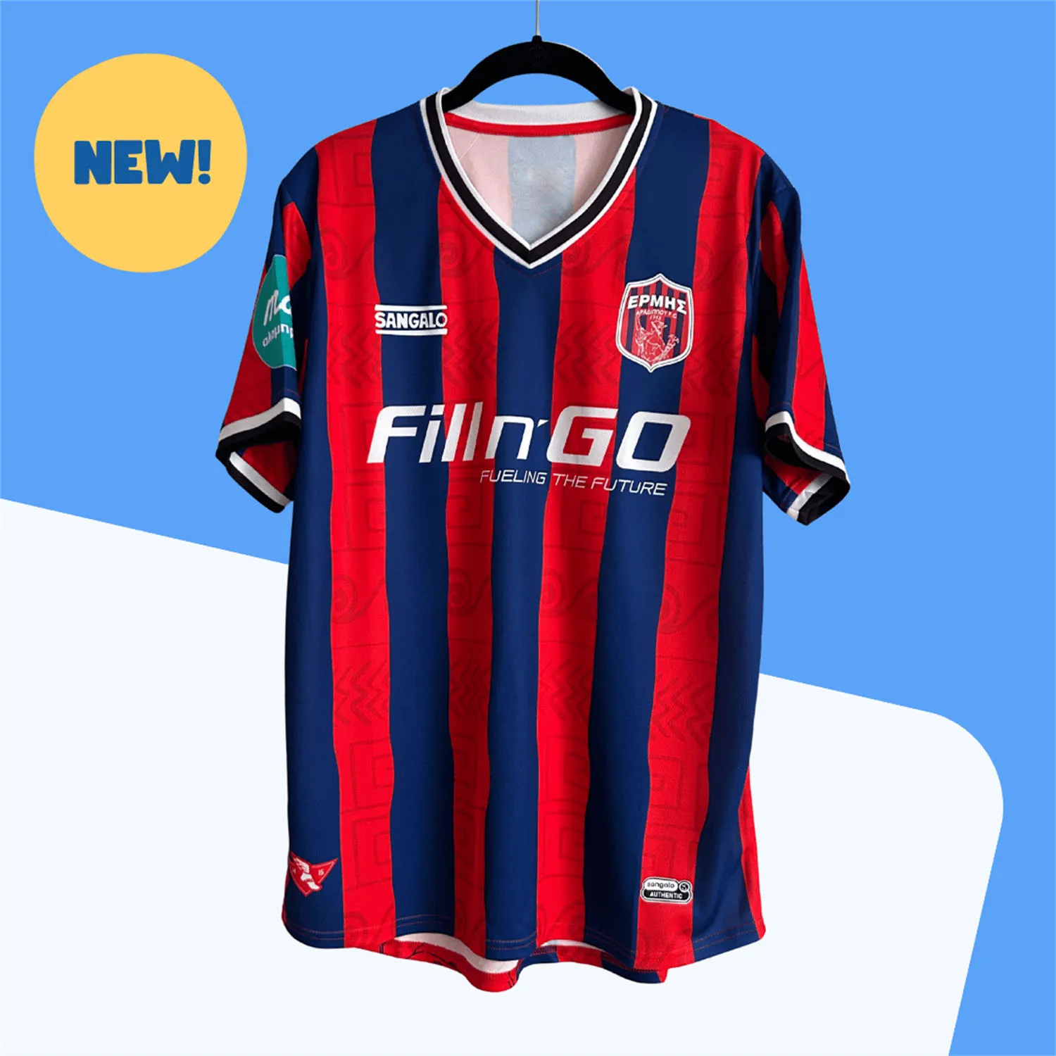 

2026 Men's Athletic Vertical Stripe T-Shirt, V-Neck Short Sleeve Tee, Retro Soccer Jersey, Casual Street Clothing