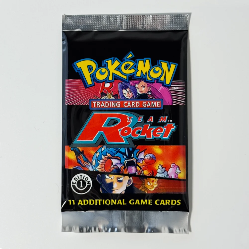 PKM Base Set Fossil Jungle Team Rocket Neo Destiny Booster Box 1999 2000 Year 1st Edition 1Box 36 Packs Proxy Game Cards Sealed