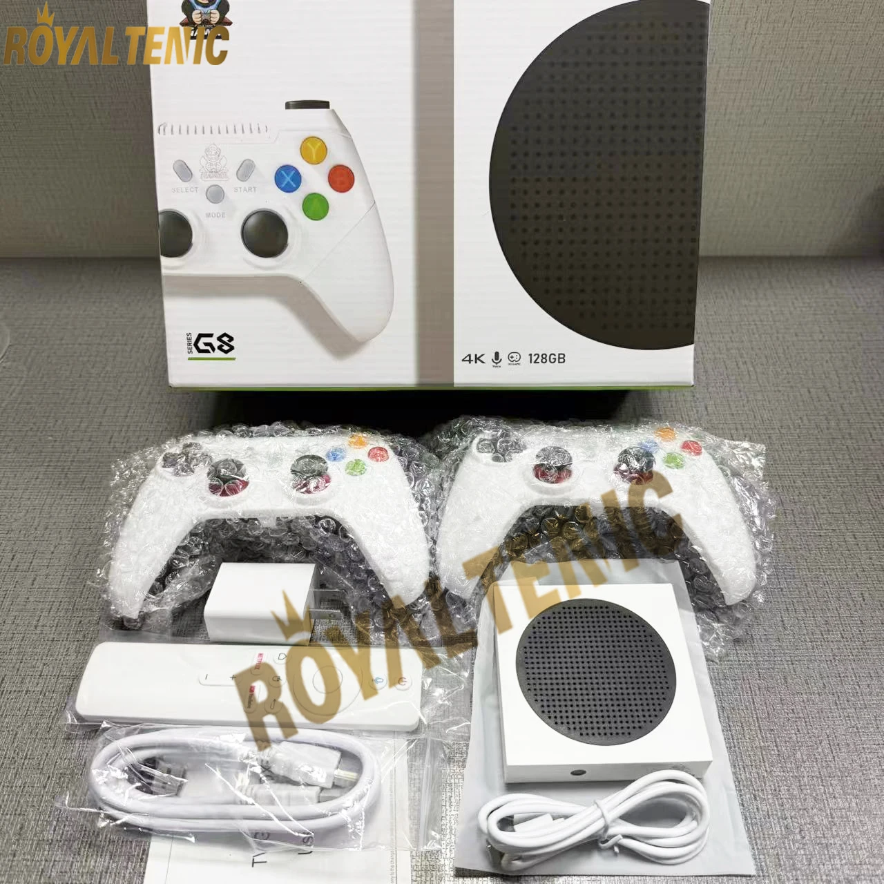 

2025 New G8 Game Stick 128g 69000+Games 14+Simulators 5G Android Network Game Box Classic Video Player 2.4G Wireless Controller