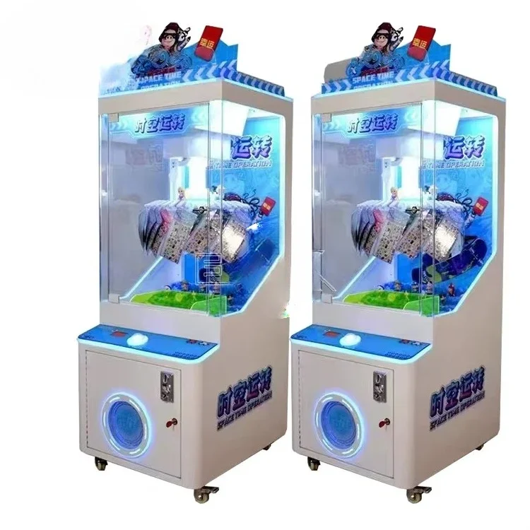 Coin-operated prize vending machine Free spinner clip sticker game machine