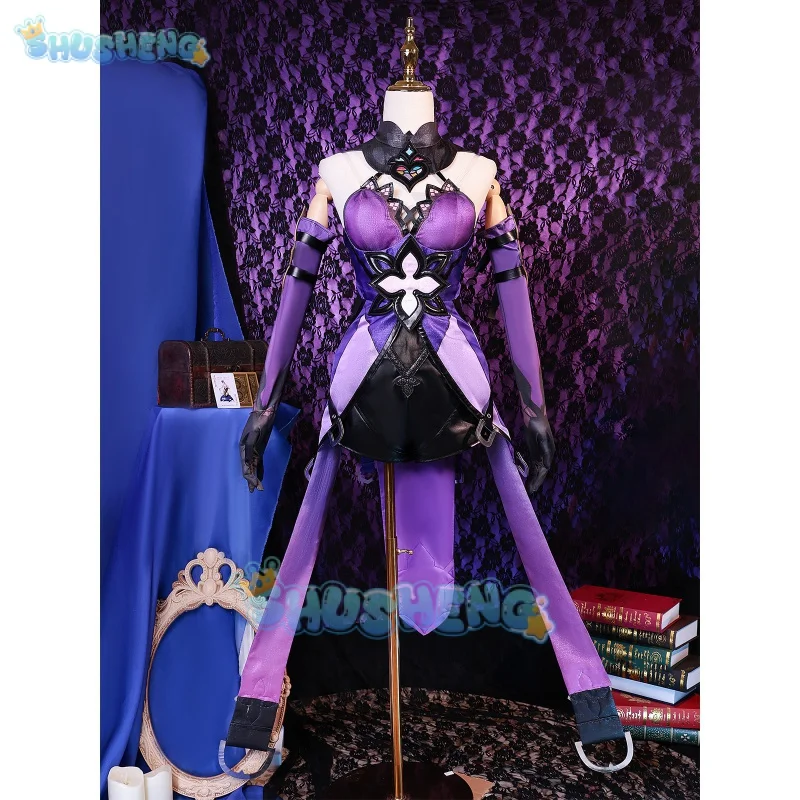 Ensemble de jeu complet Cosplay pour femme, Honkai Star Rail, Cos Black, FzCosplay, 303