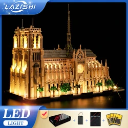 Lazishi LED 21061 set is suitable for Notre Name de Paris building blocks (only including lighting accessories)