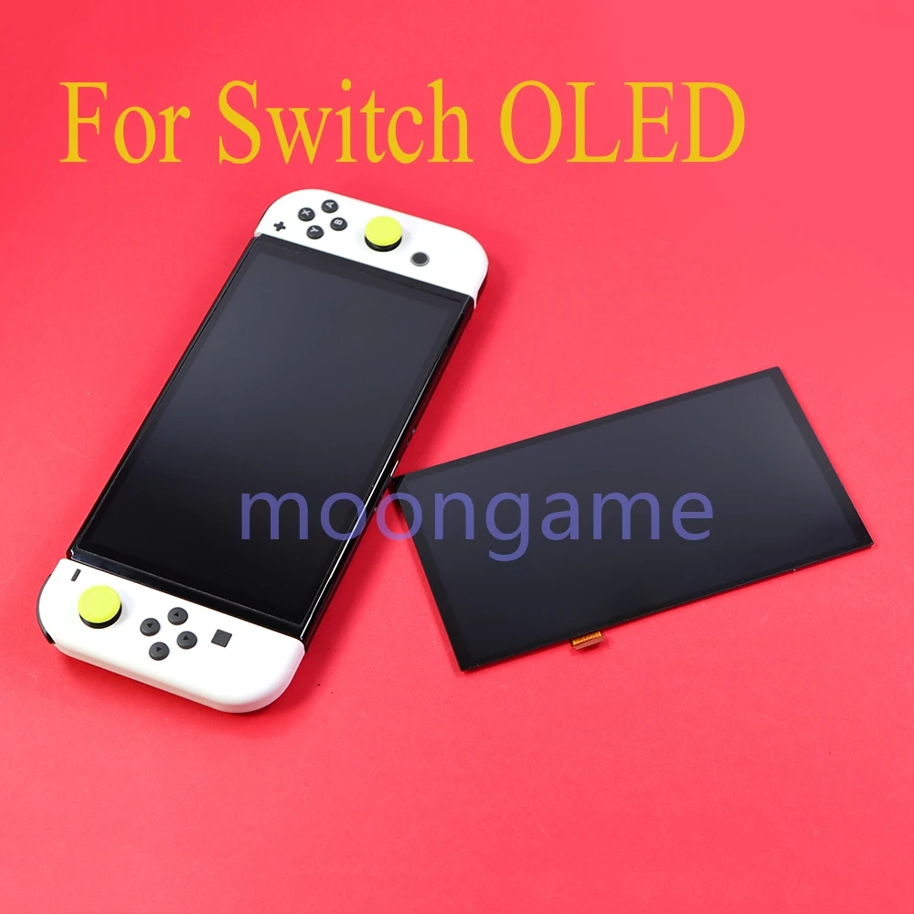 Оригинальный 1 шт. для консоли Switch OLED, ЖК-дисплей, полноэкранный дигитайзер, замена для Nintend Switch OLED