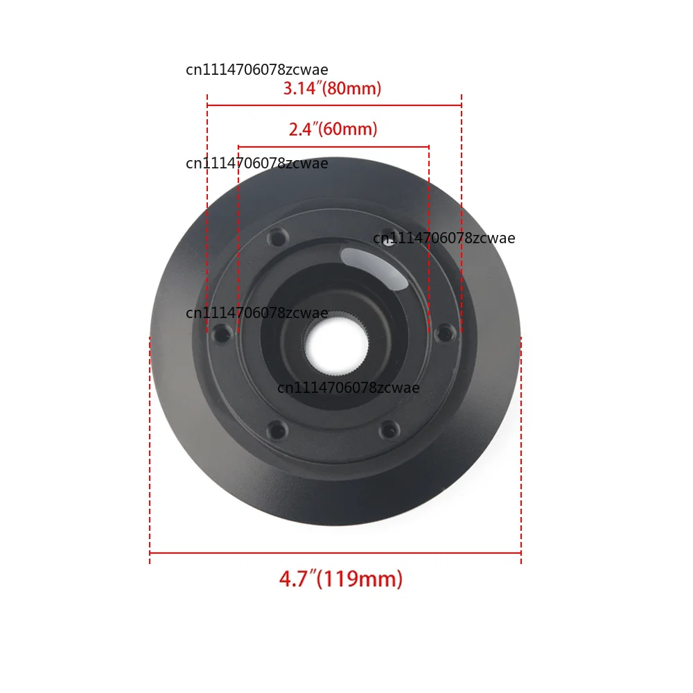 For BMW E46 323i/325/328i/M3 1999-2005 E46H Steering Wheel Short Boss Hub Adapter Kit Black Quick Release Hub Adaptor Kit