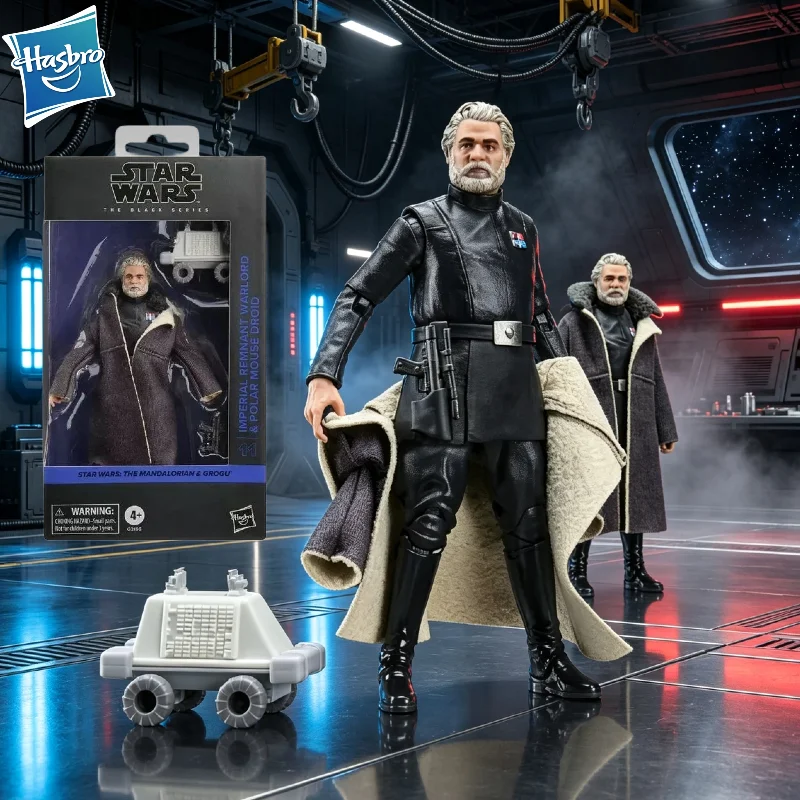 【en-stock】hasbro-star-wars-the-black-series-imperial-remnant-warlord-lando-calrissian-mse-6-mouse-droid-6-collection-de-figurines-jouets