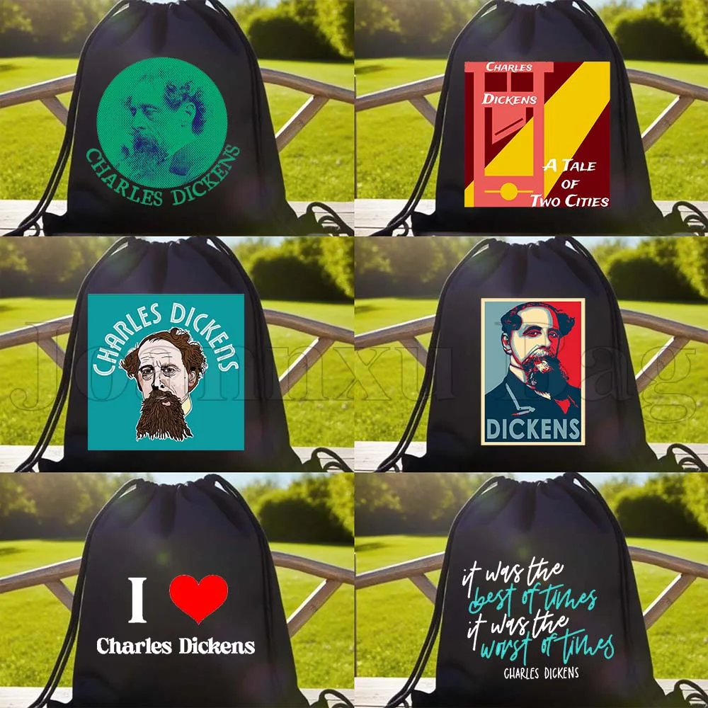 

История двух городов. Чарльз Диккенс. Классический роман. Книга для любителей литературы. Рюкзак на шнурке. Спортивная сумка. Сумка-мешок.