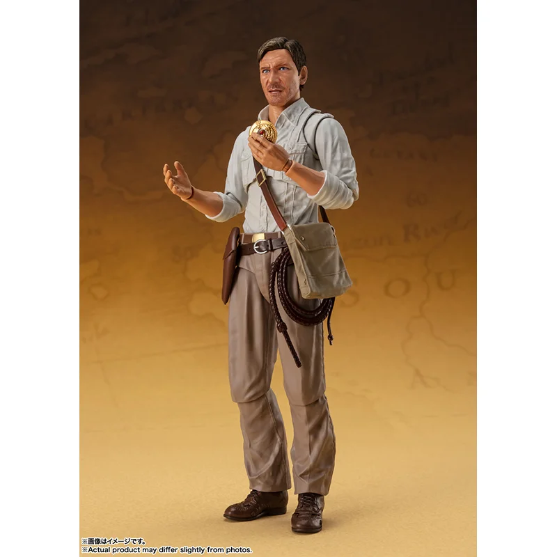 Bandai-Figurine Originale S.H.Figuarts Indiana Jones, Anime, Raiders of the Lost Peripheria, Modèle d'Action, Jouets à Collectionner, Cadeau