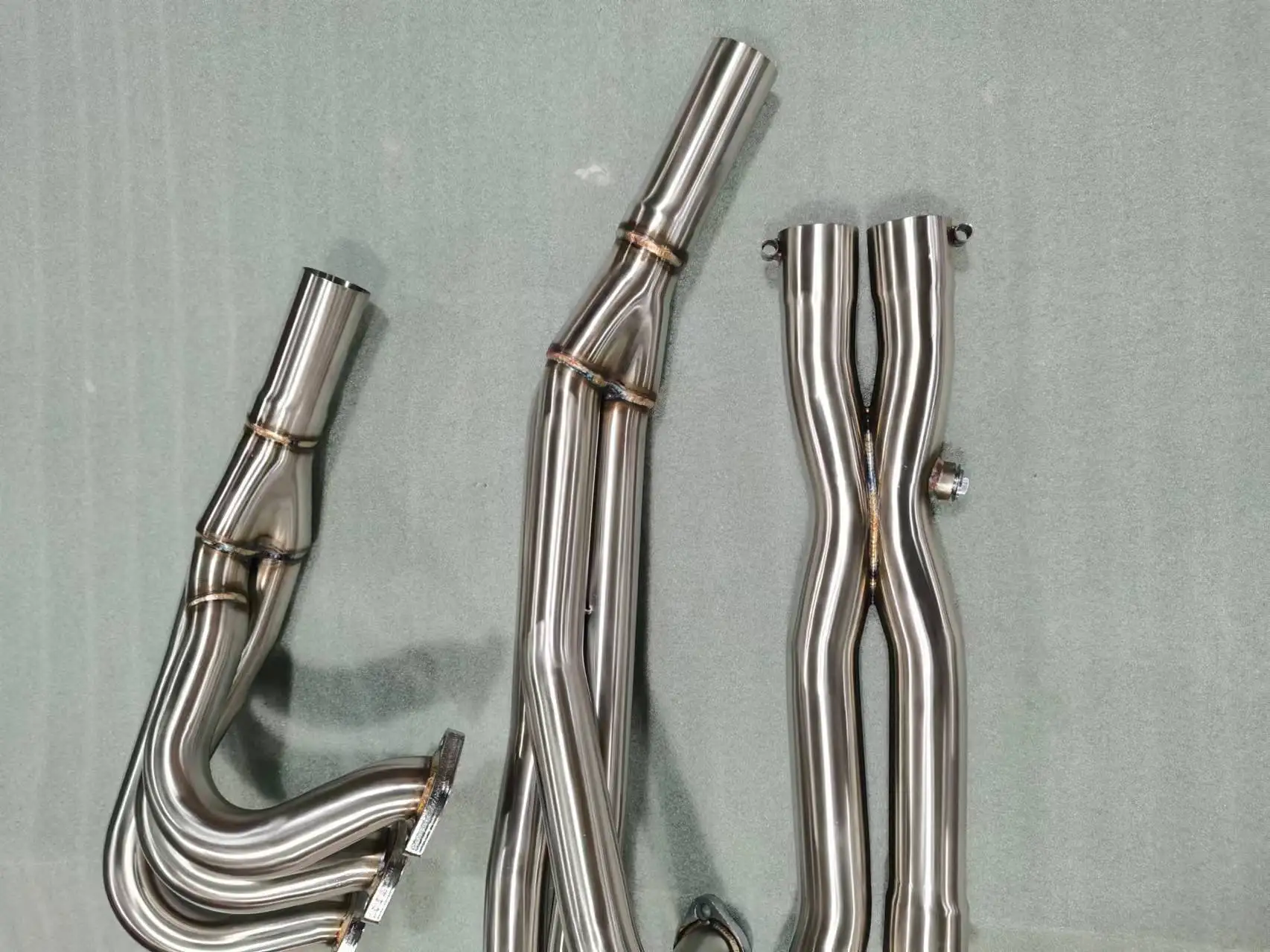 Fotografia 4: Coletor de Escape em Aço Inoxidável + Tubo Y Downpipe para BMW 325 E30/M20 1984-1991