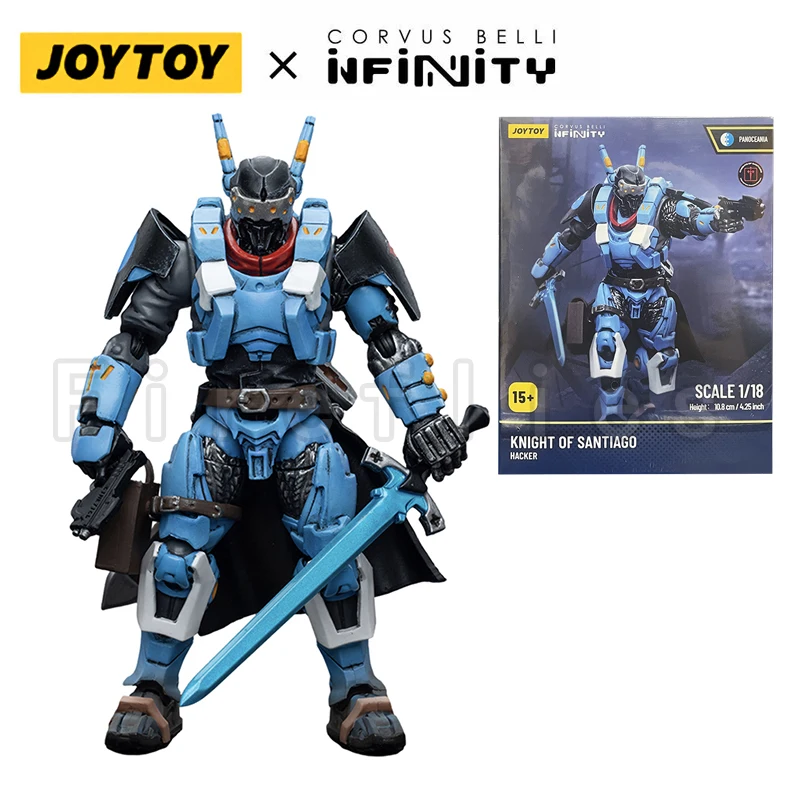 1/18 JOYTOY Action Figure Infinity PanOceania Knight Of Santiago Hacker Anime Model Toy