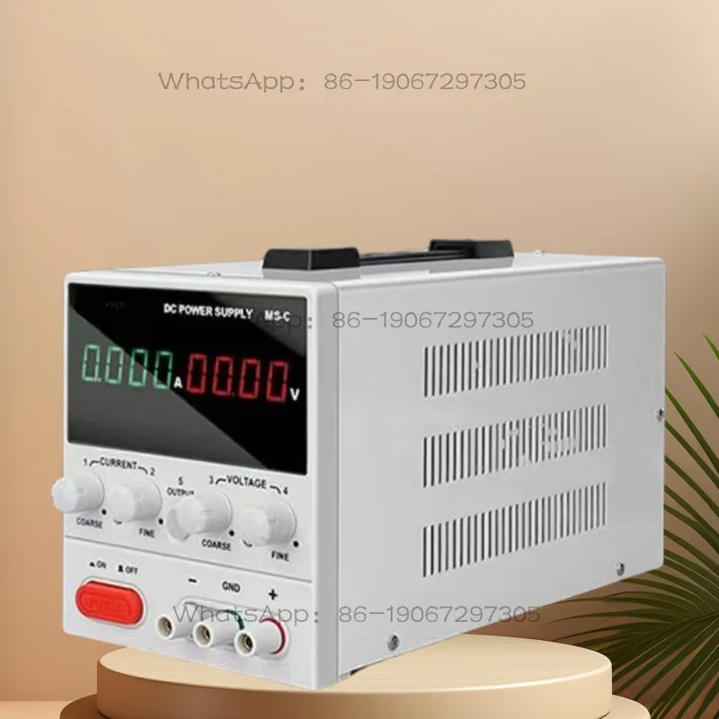 

120V3A Adjustable DC Power Supply MS1203C Electroplating Coding Programmed High Precision Digital Display DC Power Supply
