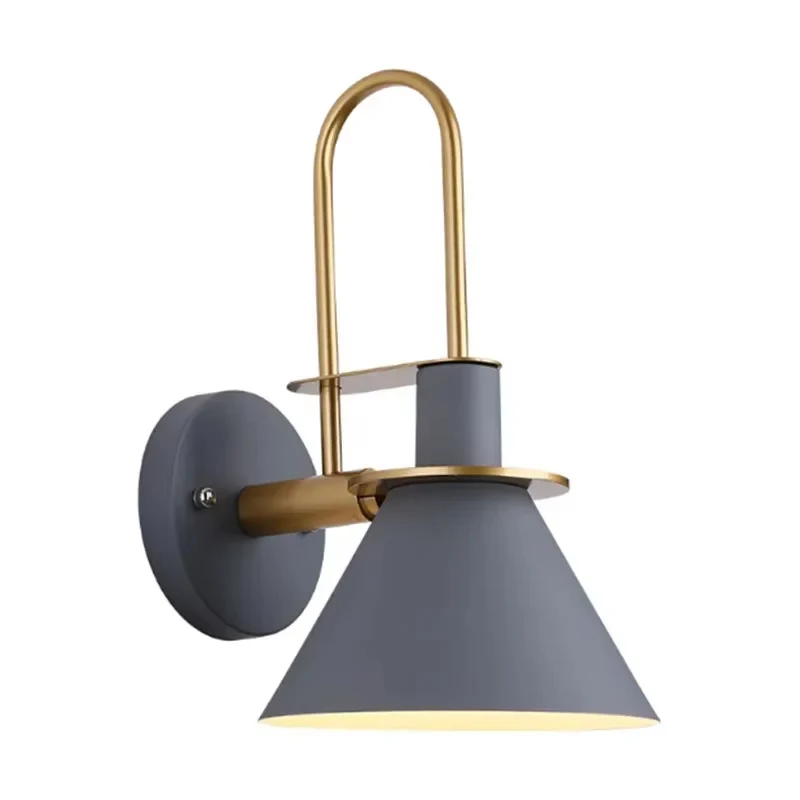 

Nordic Living Room Stair Aisle Wall Lamps Creative Postmodern Wall Lighting Study Bedroom Bathroom Mirror Light Bedside Lights