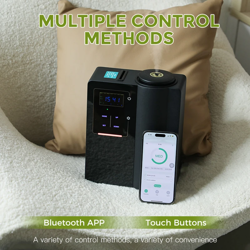 Bluetooth 500m³ Aroma Diffuser Home Fragrance Scent Diffuser Machine Perfume Essential Oil Diffuser Room Air Freshener Namste