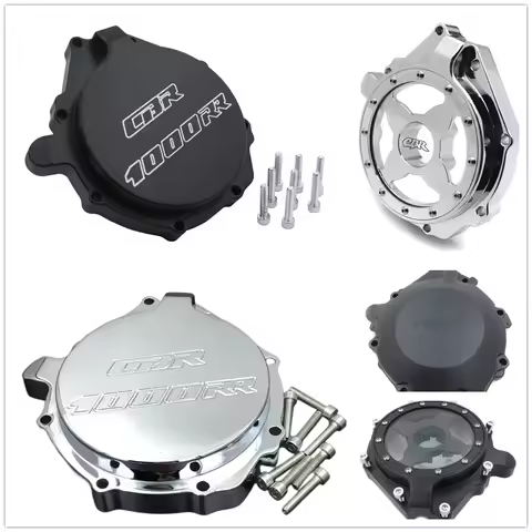 Alternator Cover See Through For Honda CBR1000RR 2004-2007 CB1000RA 2021-2024 CB 1000 RR 04-14 Left Motorcycle Parts