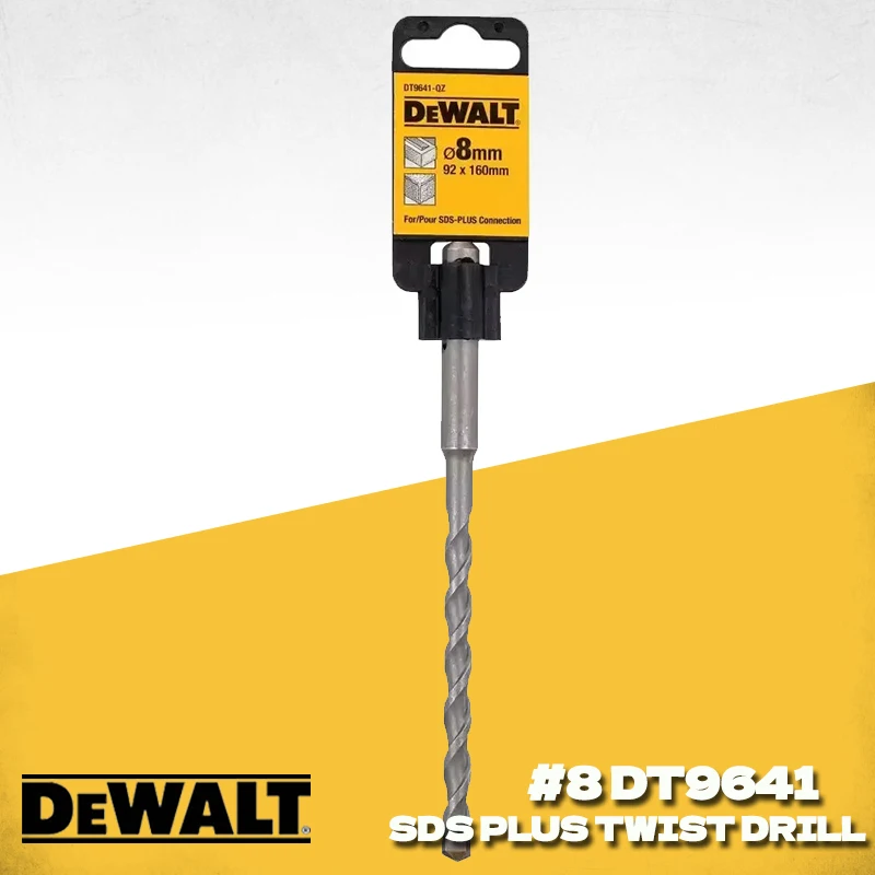 DEWALT DT9641 SDS Plus Fitment 2 Cutter Drill Bit Rotating Electric Hammer Power Tool Accessories